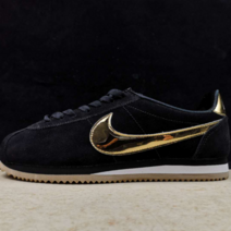{나이키NIKE 코르테즈 SE 블랙 메탈릭 골드 902856-014 통통 편집