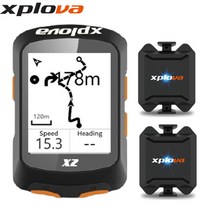 한글판 엑스플로바 X2 자전거 GPS 스마트 네비게이션 속도계, 2. 엑스플로바 X2 번들셋
