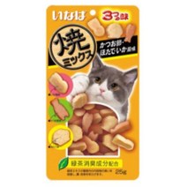 이나바 야끼믹스 스낵, 가다랑어포+조개+오징어맛, 2개