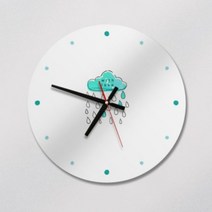 아트박스/꾸밈 cb161-withlove위드러브_인테리어벽시계, 본품