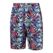 남성 하와이안 바캉스 밴딩 반바지 PC-PTH-14-블랙