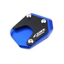 오토바이 부품 혼다 용 CBR500R CB 2013-2022 오토바이 CNC 킥 스탠드 풋 사이드 확장 패드 서포트 플레이, 14 CBR500R Blue
