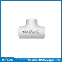 유성벤드 스텐 용접 관이음쇠 피팅 - TEE (S10) SUS316 150A-65A, 1개
