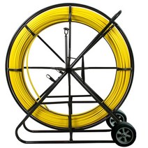 케이블 전선 포설기 광케이블 풀링기 릴 풀리미, 200m 두께 10mm