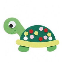 펠트 조립교구-거북이 (바다류)