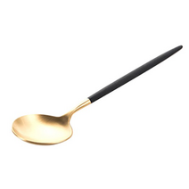 큐티폴 고아 디저트 스푼, 블랙골드, 4개