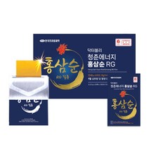 닥터블리 청춘에너지 홍삼순 RG 6년근 홍삼 필름 진세노사이드 4.62mg, 1박스, 20매