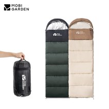 모비가든 캠핑 침낭 후드침낭 슬리핑 백 붐 여름 가을 사용가능 1인용 좌우 연결가능 1.0kg, Left, 그린