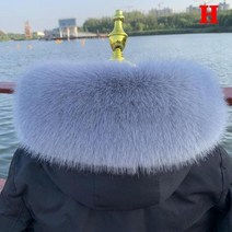 폭스퍼목도리 페이크퍼 여우털 머플러 겨울 리폼 칼라 목도리 모피