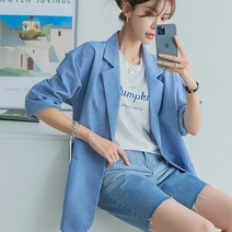 [나크21] (55~99) 린넨 테일러드 롱자켓 NK21-J-21