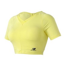 뉴발란스반팔티 YQJ NBNEA2W822-30 W 내장캡 크롭 반팔 래쉬가드