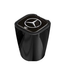 -나비-명품차량용재떨이 벤츠재떨이 BMW재떨이 포르쉐재떨이 원push차량용재떨이 냄새차단 대용량 차량용재떨이 다기능 차량용휴지통 새차선물추천용품, BMW 레드