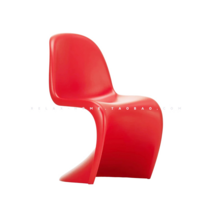 비트라 팬톤체어 미드센추리 모던 인테리어 S의자, 레드