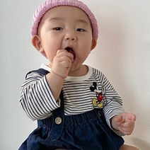 봄 베이비 스트라이프 나그랑 티셔츠 돌전 돌후 둥이룩귀염 앙증맞은 세젤귀 깜찍한