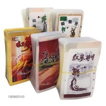 레토르트파우치 한약파우치 홍삼파우치 홍삼포장지 홍삼비닐파우치 한약봉지 파우치 100장묶음, 홍삼액(2도)