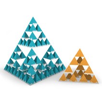 시어핀스키 삼각형 전개도(80매) DMU수학교구