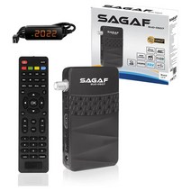 Leyf 셋톱박스 Sagaf Sud 0507 미니 위성 수신기 Dvb S2 풀 Ctt2