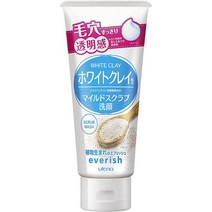 utena 에브리쉬 화이트 클레이 스크럽 세수, 단일