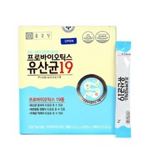 프로바이오틱스 유산균19종 (30포x2개) 60포 1일1포 2개월분 신바이오틱스 초유단백 분말 프리바이오틱스 유익균 먹이 락토바실러스 비피더스 장건강 요구르트맛, 2박스, 30포