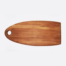 SKAGEN 스카겐 친환경 티크 나무 원목도마 S (반달형)