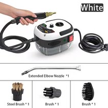 스팀 청소기 물걸레 zaiwan 고압 2500w 900ml 물 탱크 자동차 에어컨 주방 후드 청소, 하얀, 220v, 영국, 하얀