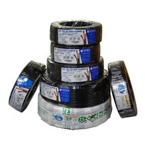 IEC-02 KIV 케이블 1.5SQ 부터 25SQ 배선용 조작전선 1롤 단위 판매, 4SQ 100m