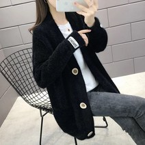 가을겨울용 여성 스웨터외투 가디건