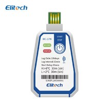 엘리텍 RC-17N-K 일회용 온도기록계 데이터로거 IP67 NFC통신 운송용