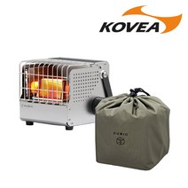 코베아 큐빅 가스히터 가스난로 휴대용 미니 히터, 큐빅 히터