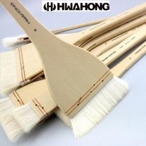 화홍 100 양모붓 배경붓 빽붓 낱개 / 옵션선택, 8호