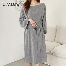 티뷰 티뷰 입술넥가오리니트원피스_V2C-VOP005