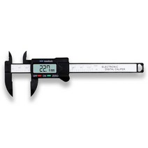 Vernier Caliper 마이크로 미터 내구성 PVC 측정 도구 정밀 측정을위한 캘리퍼가 작동합니다., 100mm