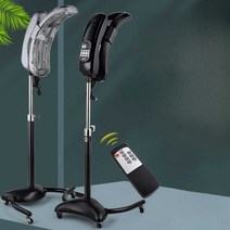 Riruo 미용실열기구 미용기구 열처리 파마 헤어 스탠드, 블랙