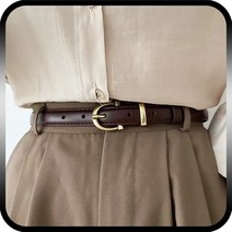 하루미 얇은 여성 패션 여자 벨트 허리띠