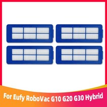 Anker Eufy RoboVac G10 G20 G30 로봇 청소기 예비 부품 메인 브러시 사이드 Hepa 필터 걸레 천, 05 4 Filter