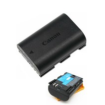 Genuine 오리지널 캐논 배터리 LP-E6 EOS 70D 60D 80D 5D 6D 7D 90D 카메라