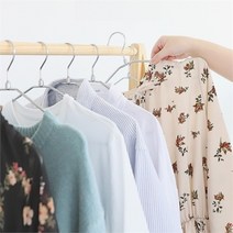 셀러허브 패션 [써니스토어] 옷가게 정장 메탈 논슬립 옷걸이 옷거리 20개, 단일