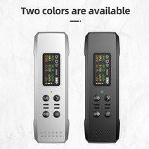 선 대리석 핵 디스플레이 정밀 방사능 방사선 측정기 검출기 카운터 휴대용 테스터, 01=White