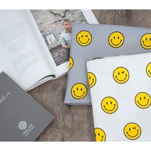 [한정수량 할인] 피크닉매트 PVC 방수 원단 스마일 화이트