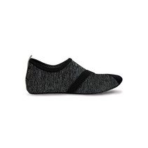 FITKICKS Live Well 컬렉션 활동적인 접이식 라이프스타일 신발 지지력이 있는 베어풋 그립 스트랩 토 가드 유연한 가동성 그레이 XL