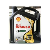 엔진오일 Shell Rimula R3 L 15W-40 6L, 1개