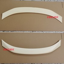 자동차 외곽부품Toyota Corolla 2019 Year Spoiler ABS 플라스틱 탄소 섬유보기 뒷 트렁크 윙 바디 키트 액, 01 Unpainted
