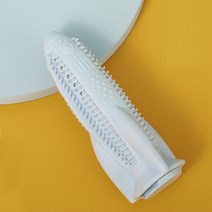 개 치아 칫솔질 나쁜 호흡 개 치아 청소 마술 도구 치아 연삭 장난감 애완 동물 식용 고양이 칫솔 청소 고양이, 파란색, 하나