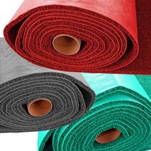 중국산 PVC 코일매트 현관매트 1M 재단 매트, 그린(1M금액-이어서재단)