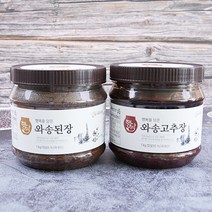 올리브온 국산100%콩 와송 된장, 고추장1kg