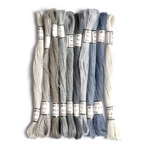 [청라핸즈] AFE100% 린넨사 단색 자수실 (401~414), 403