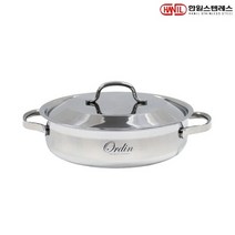 한일스텐레스 오딘 통3중 스텐레스 전골냄비 24cm 인덕션냄비, 필수선택, 없음/없음/없음