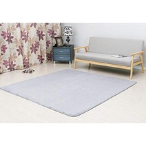 JEMA 제마 러그 러그 매트 카펫 핫 카펫 코타츠 매트 코타츠 깔개 웨이브 컷 푹신 촉감 약 3 다다미 정사각형 리빙 다이닝 인테리어 올 시즌 씻을 수 있는 185x235cm 그레이