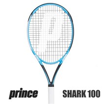 프린스 샤크 100 285g 16x19 G2 테니스 라켓, 럭실론 알루파워 1.25