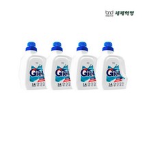 [세제혁명] 지엘 대용량2.4L * 4통, 2.4l, 4개